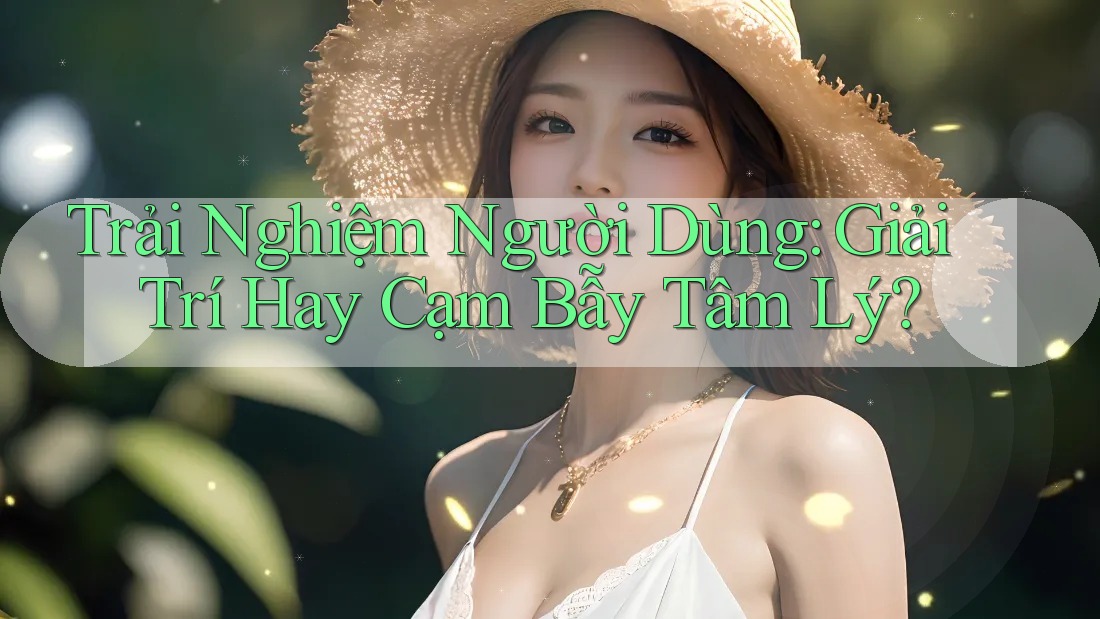 Trải Nghiệm Người Dùng: Giải Trí Hay Cạm Bẫy Tâm Lý?
