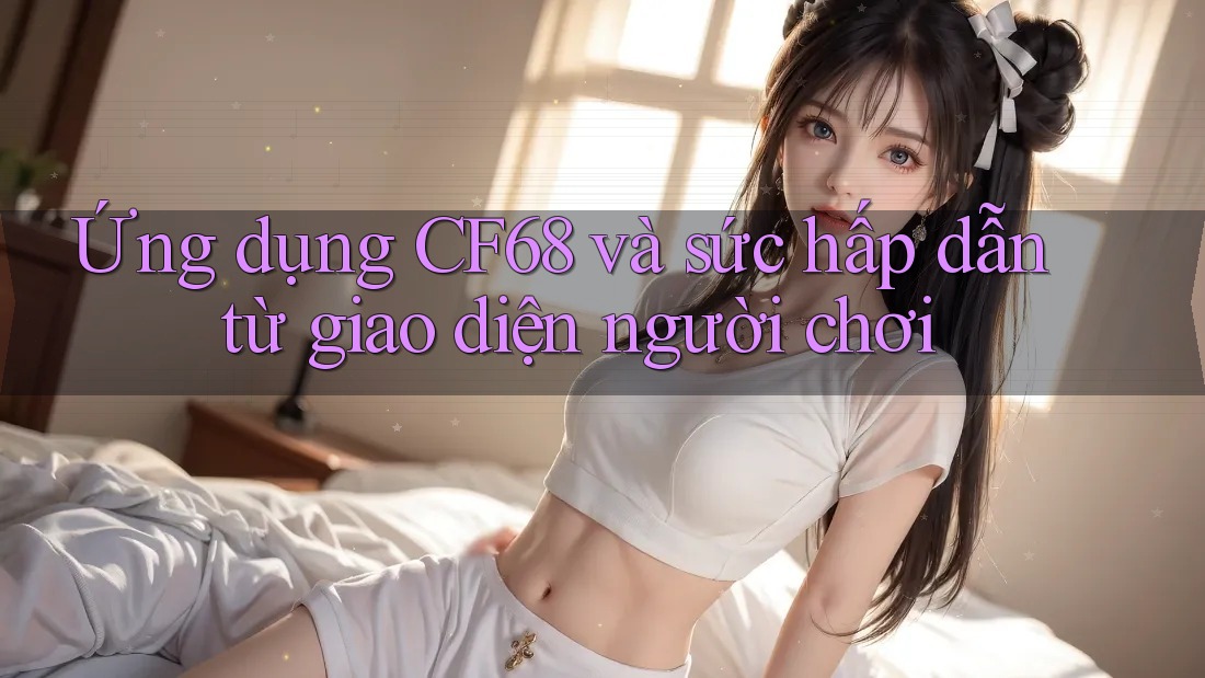 Ứng dụng CF68 và sức hấp dẫn từ giao diện người chơi Ứng dụng CF68 và sức hấp dẫn từ giao diện người chơi