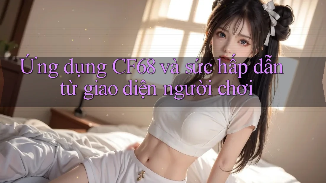 Ứng dụng CF68 và sức hấp dẫn từ giao diện người chơi