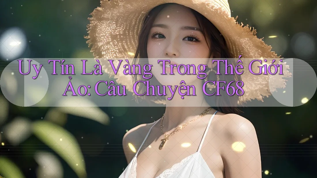Uy Tín Là Vàng Trong Thế Giới Ảo: Câu Chuyện CF68 Uy Tín Là Vàng Trong Thế Giới Ảo: Câu Chuyện CF68