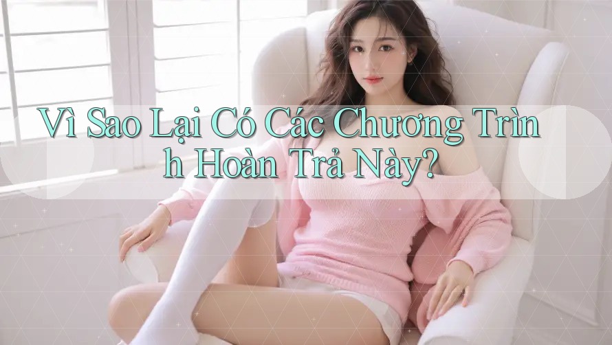 Vì Sao Lại Có Các Chương Trình Hoàn Trả Này? Vì Sao Lại Có Các Chương Trình Hoàn Trả Này?