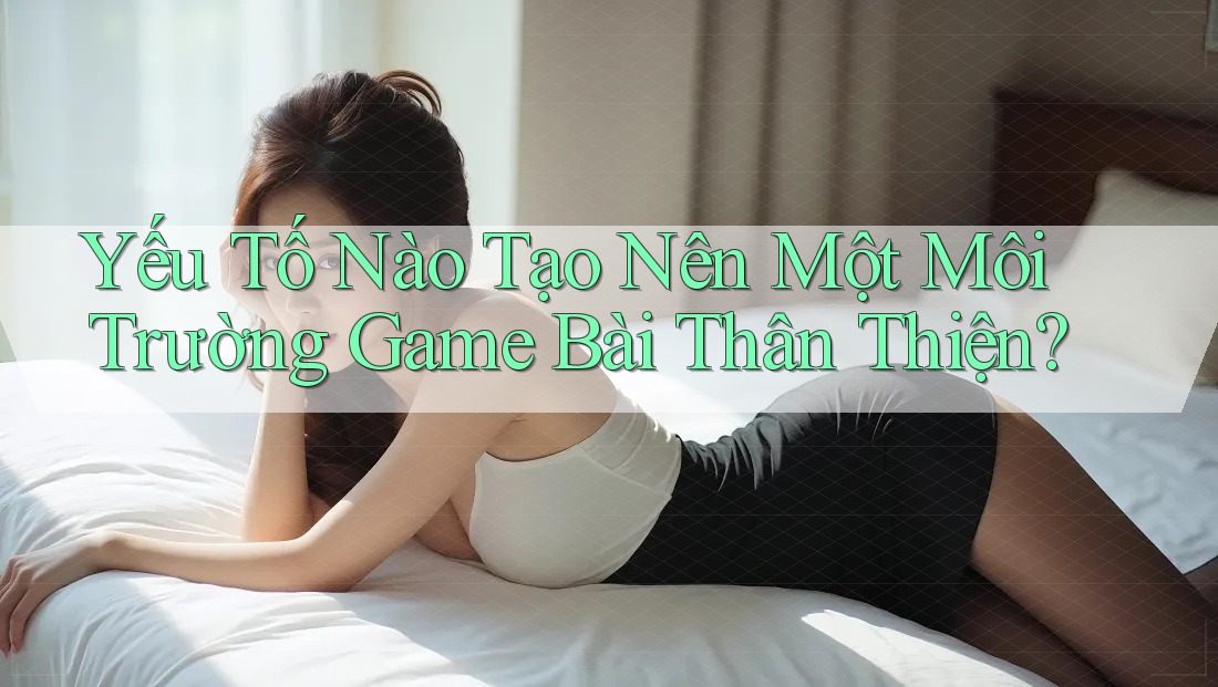 Yếu Tố Nào Tạo Nên Một Môi Trường Game Bài Thân Thiện? Yếu Tố Nào Tạo Nên Một Môi Trường Game Bài Thân Thiện?
